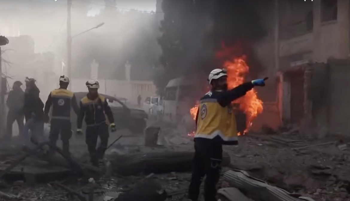 Russian and Syrian Jets Pound Rebel-Held Northwest