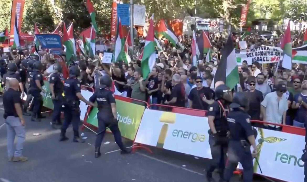 Vuelta a España finale cancelled after pro-Palestinian protests in Madrid; Vingegaard confirmed overall winner Vuelta a España finale cancelled after pro-Palestinian protests in Madrid; Vingegaard confirmed overall winner