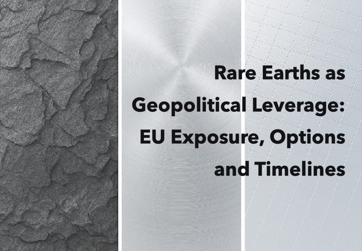 Rare earths move to the centre of geopolitics: EU Today Research Desk maps Europe’s exposure and options Rare earths move to the centre of geopolitics: EU Today Research Desk maps Europe’s exposure and options