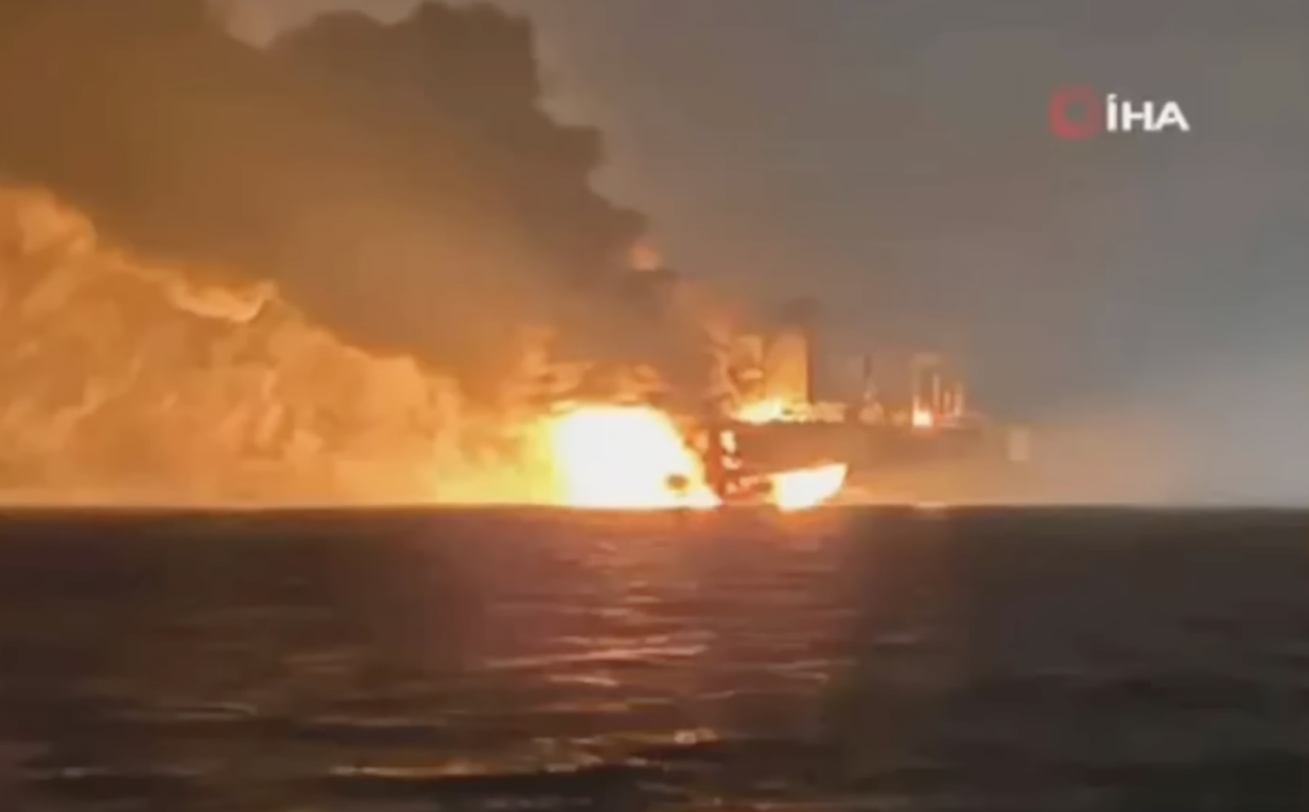 Black Sea Explosions Set Sanctioned Oil Tankers Ablaze off Turkish Coast