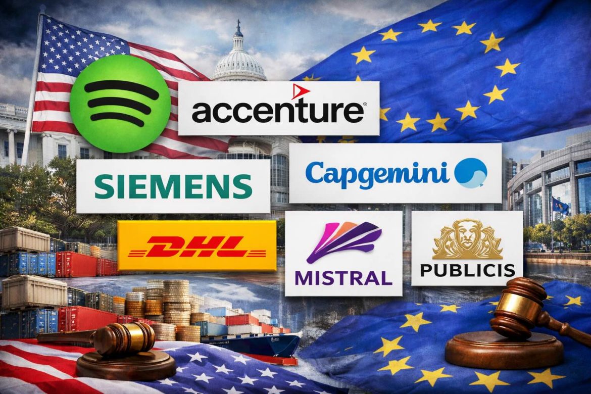 Trump administration warns of possible action against Spotify and other European firms over EU tech rules