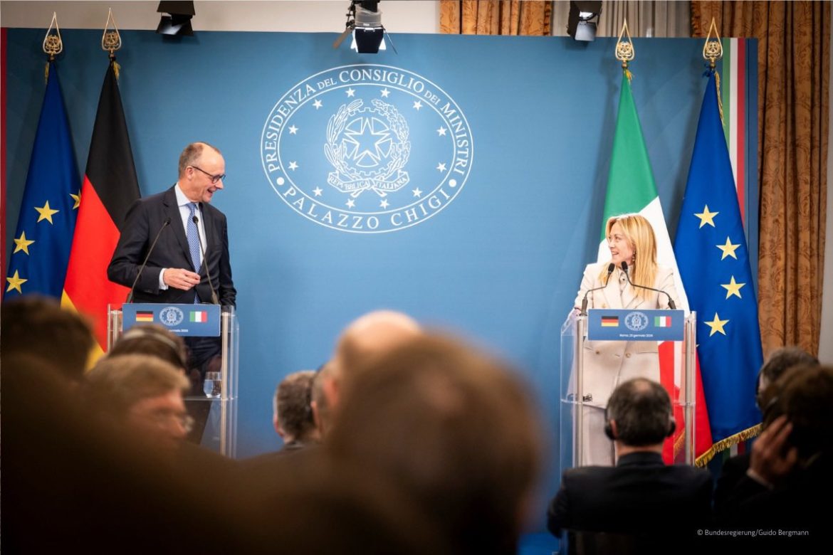 Germany, Italy, EU, European Commission, industrial policy, competitiveness, regulation, deregulation, single market, energy policy, defence cooperation, critical raw materials, supply chains, trade policy, permitting reform, manufacturing