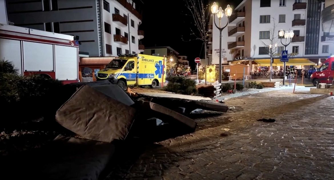 Italy says Swiss police reported about 40 dead in Crans-Montana New Year bar fire