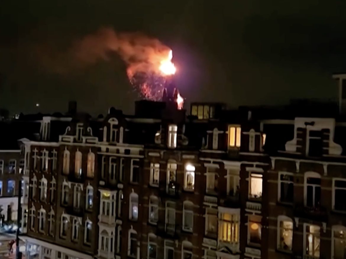 Police arrest about 250 as fireworks deaths and major fires mark Dutch New Year