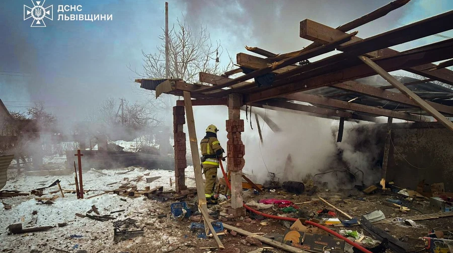 Thousands without water and heat in Lviv region after Russian strike on critical infrastructure