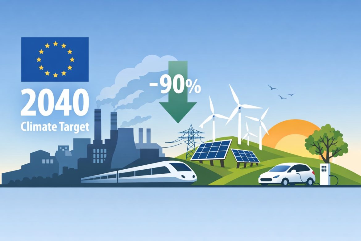 EU seals 2040 climate target as emissions cut becomes binding law