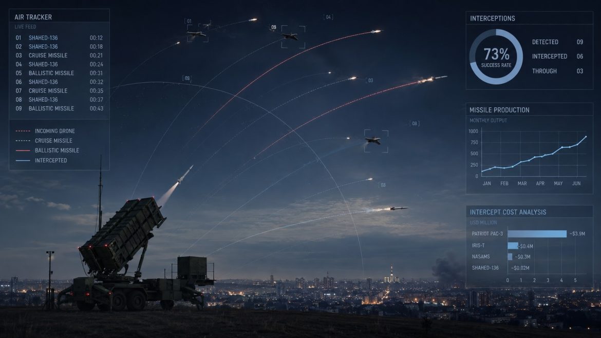The Mathematics of War: Why Ukraine’s Air Defence Battle Is Becoming an Industrial Equation