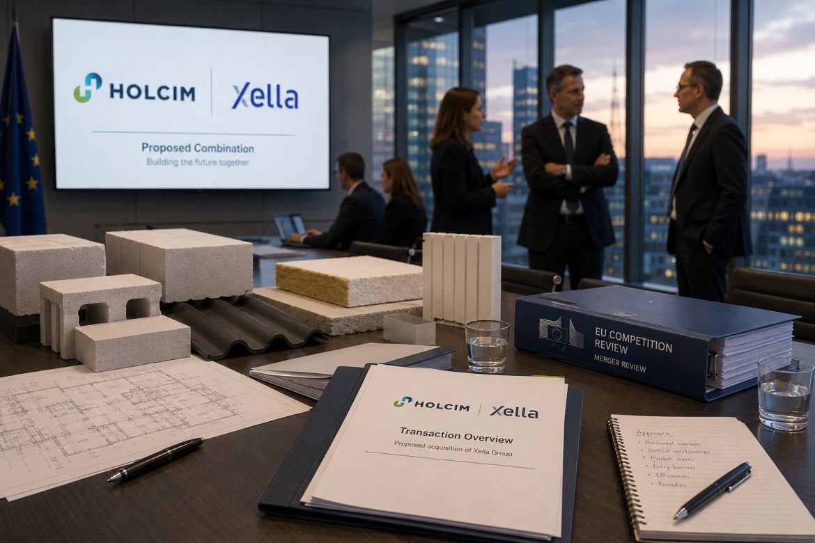 Holcim’s Xella Deal Tests EU Scrutiny of Europe’s Refurbishment Market