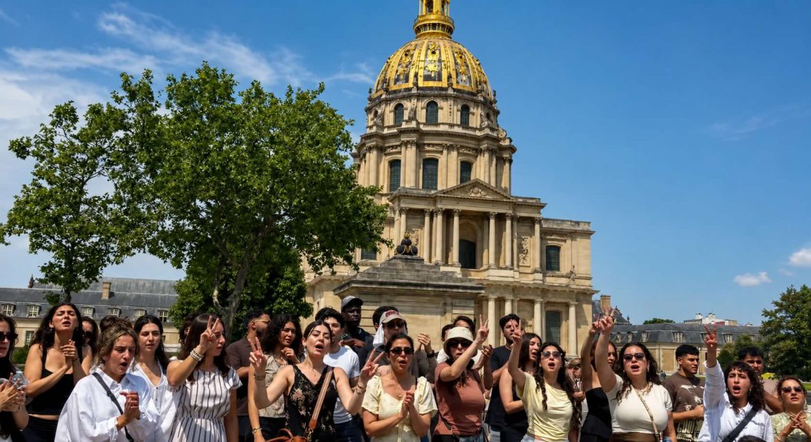Paris arrests sharpen scrutiny of France’s ban on Iranian opposition rally