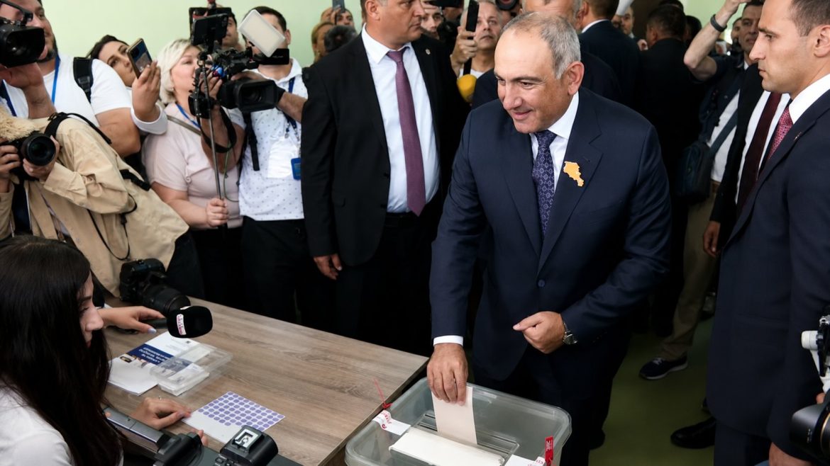 Pashinyan Claims Armenian Election Victory as Vote Tests Russia’s Influence in South Caucasus