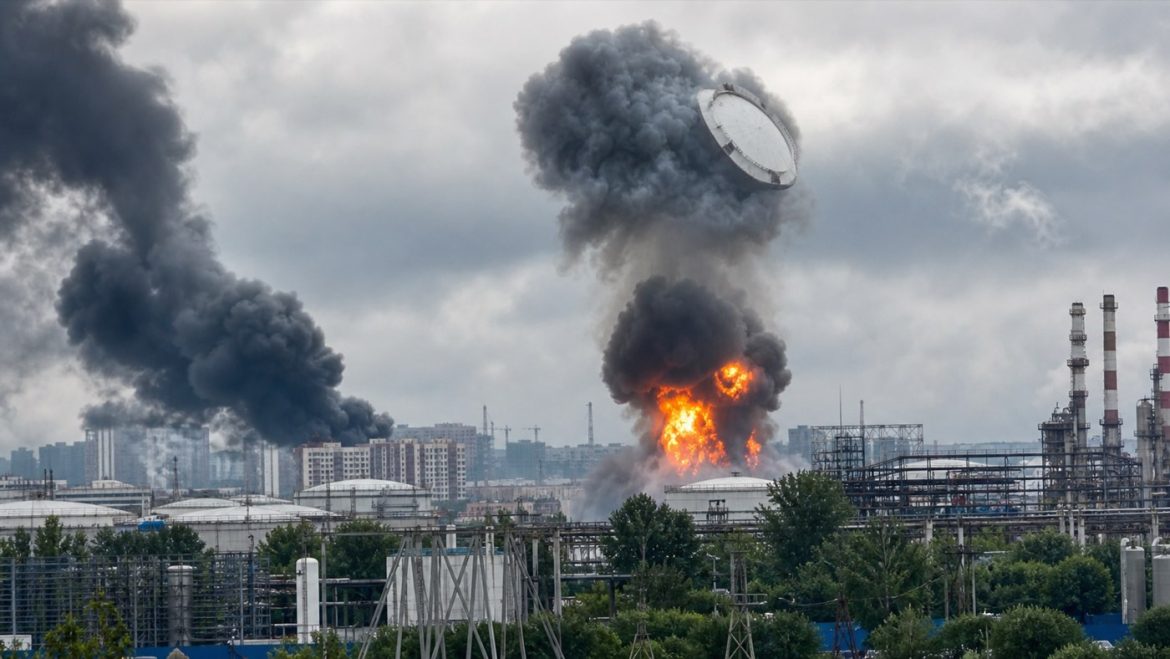 From burning refineries to maritime blockade: a new strategy of pressure on Russia
