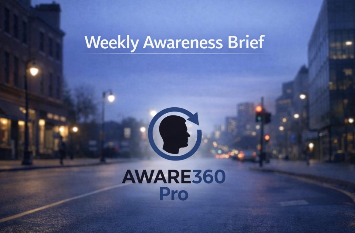 Aware360 Pro Weekly Safety Brief