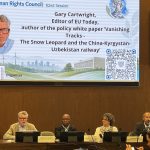 Snow Leopard Puts Central Asia’s Railway Dilemma Before UN Human Rights Council