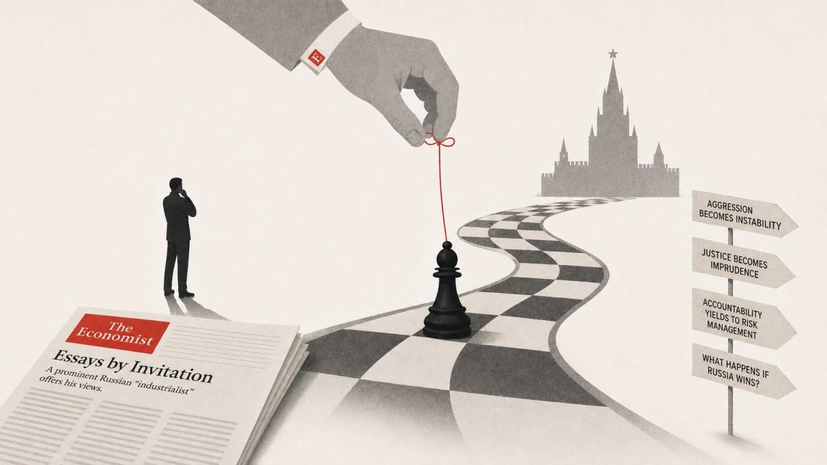 An Open Letter to Arkady Ostrovsky of The Economist, by Victor Rud
